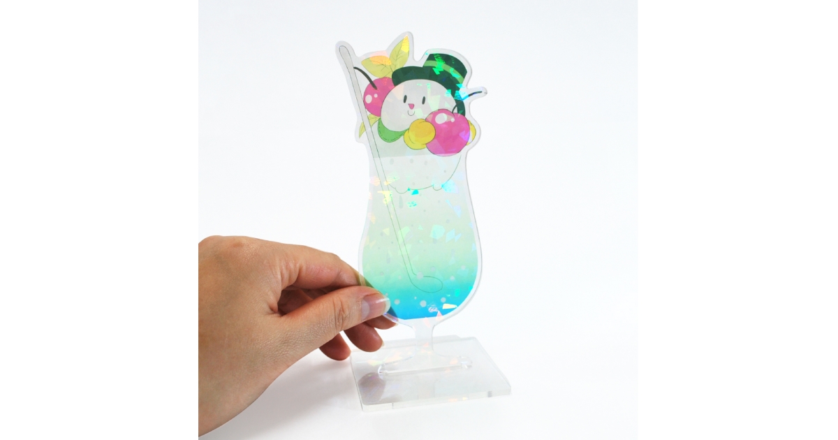 ホログラムアクリルスタンド(台座印刷なし) | オリジナルグッズ