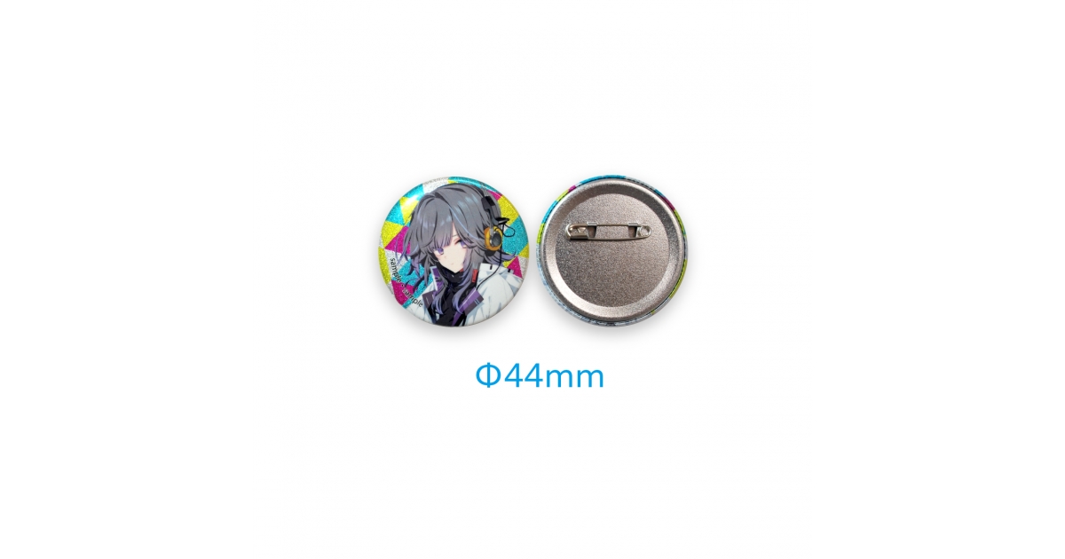 【C034】　小柳ロウ 50点　グリッター缶バッジ　デフォルメ　まとめ売り C034】 小柳ロウ 50点 グリッター缶バッジ デフォルメ まとめ
