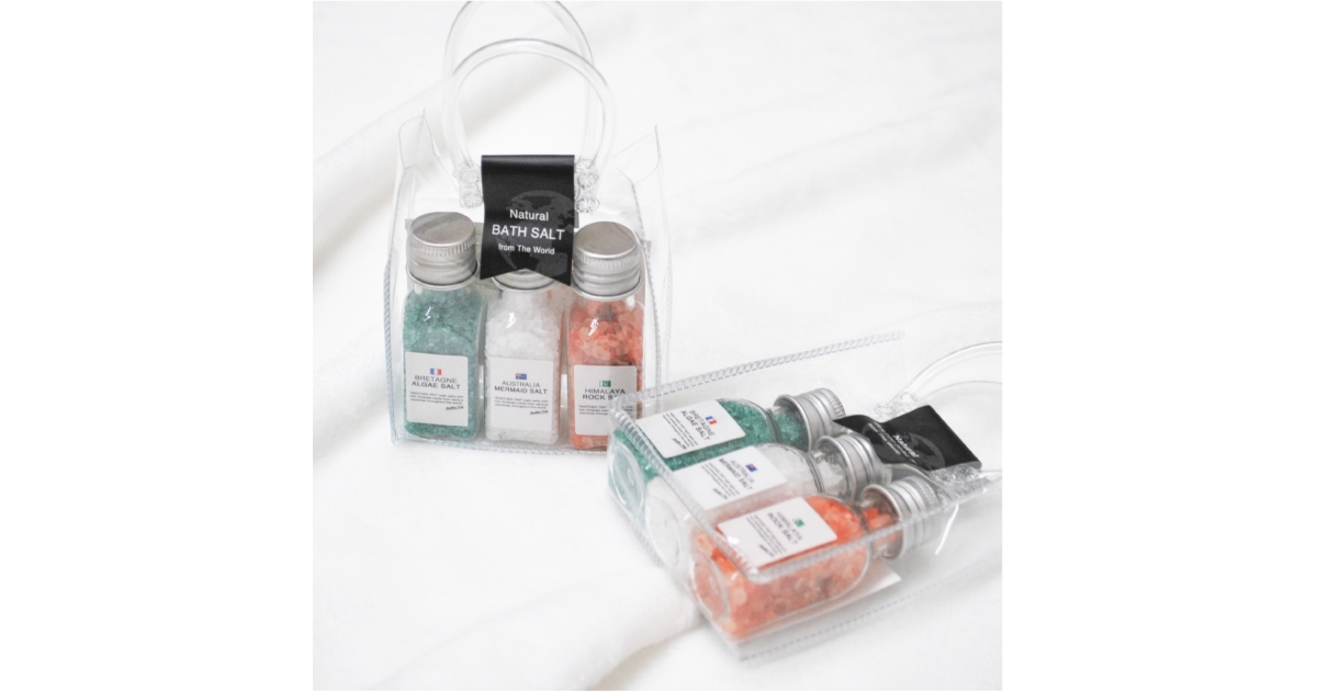 ミニボトルバスソルト3本セット | オリジナルグッズ・アクリル・缶