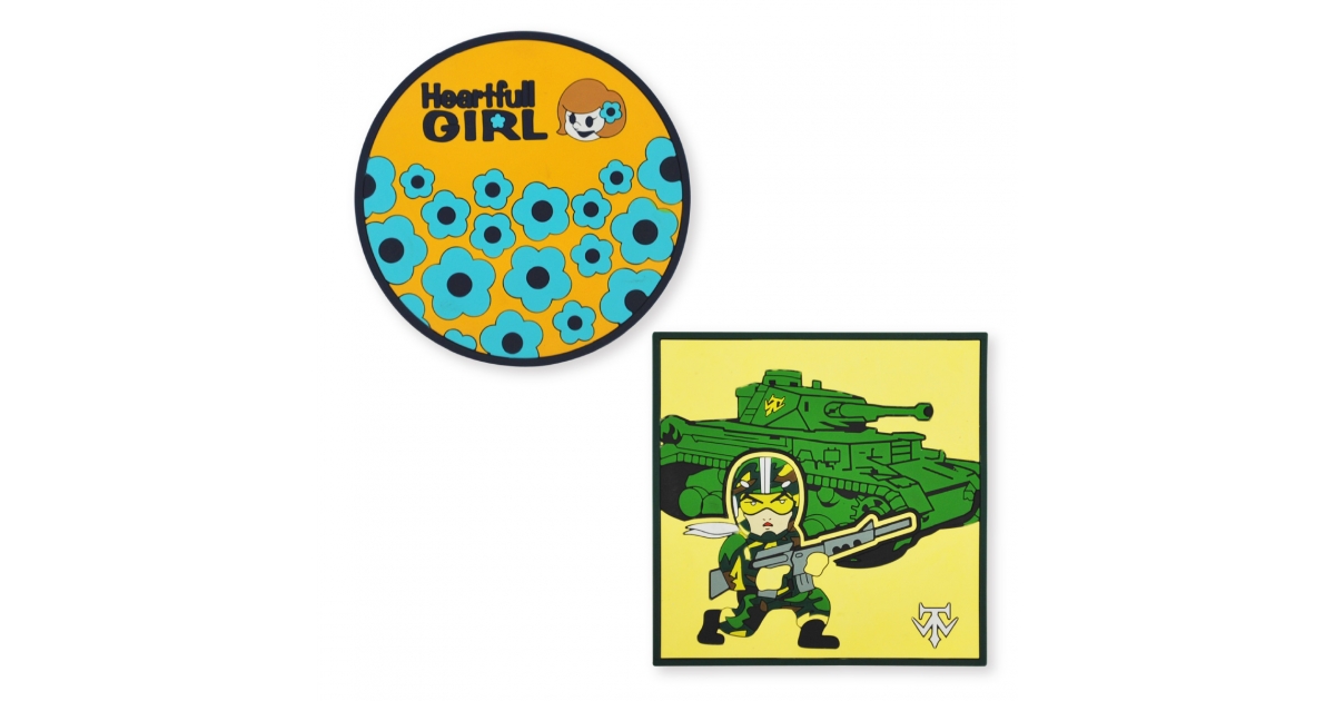 PVCコースター | オリジナルグッズ・アクリル・缶バッジ制作なら【緑陽社】