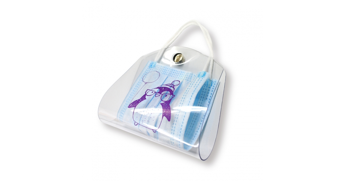 クリアマスクケース | オリジナルグッズ・アクリル・缶バッジ制作なら