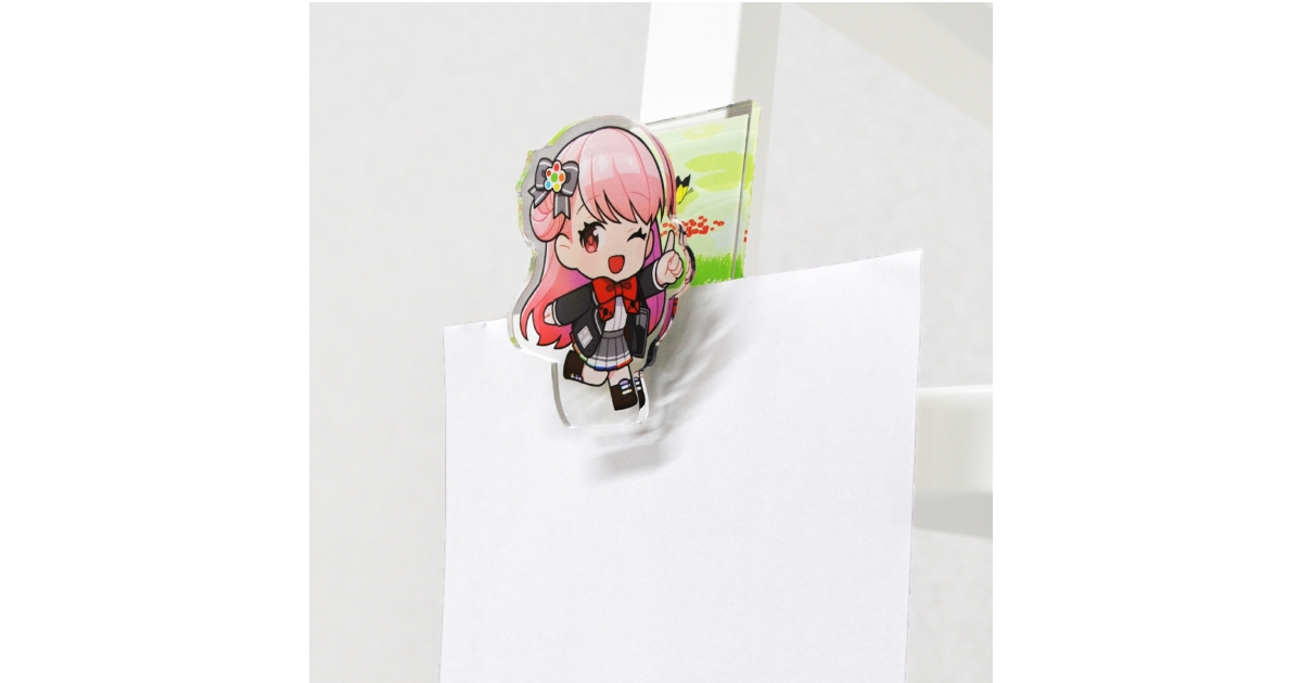 アクリルマグネットクリップ | オリジナルグッズ・アクリル・缶バッジ