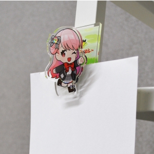 アクリルマグネットクリップ