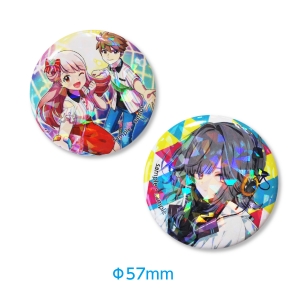 ホログラムPP缶バッジ57mm