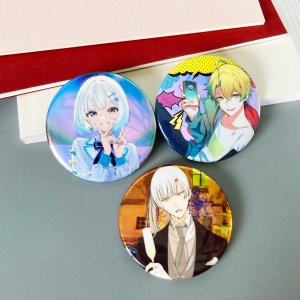 オーロラ缶バッジ57mm