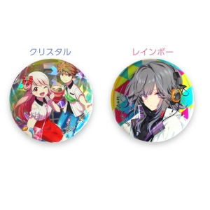 ホログラム缶バッジ57mm