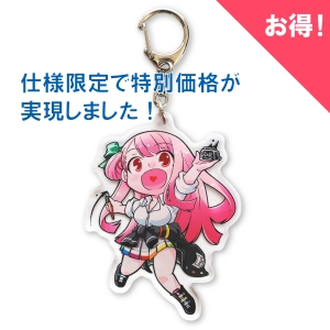 シンプルアクリルキーホルダー