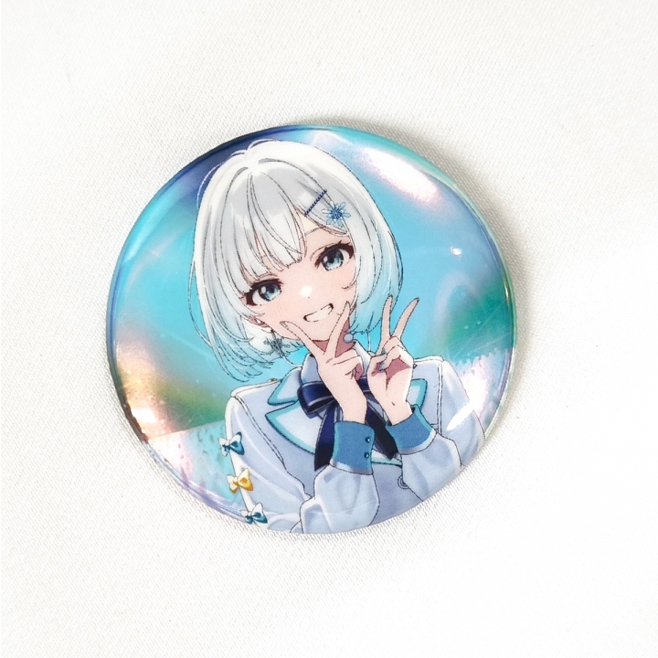 オーロラ缶バッジ57mm