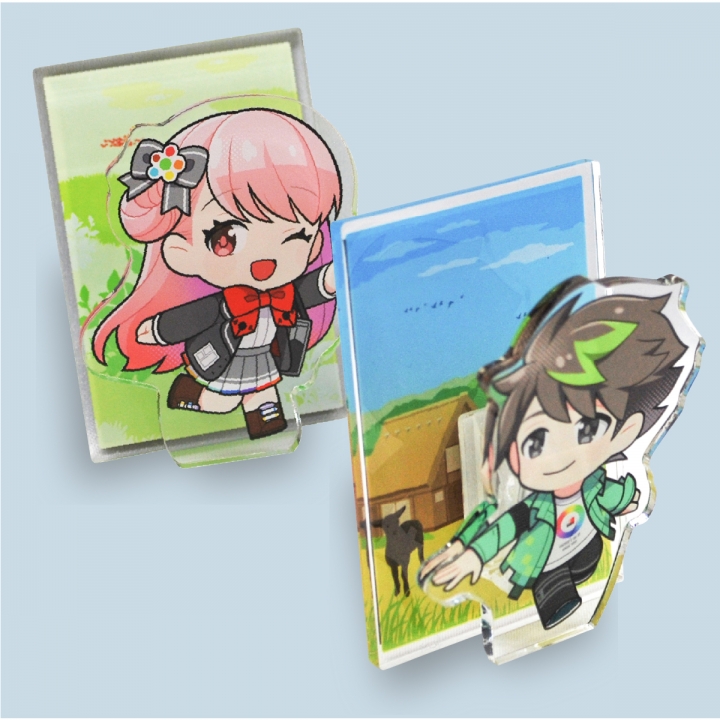 アクリルマグネットクリップ