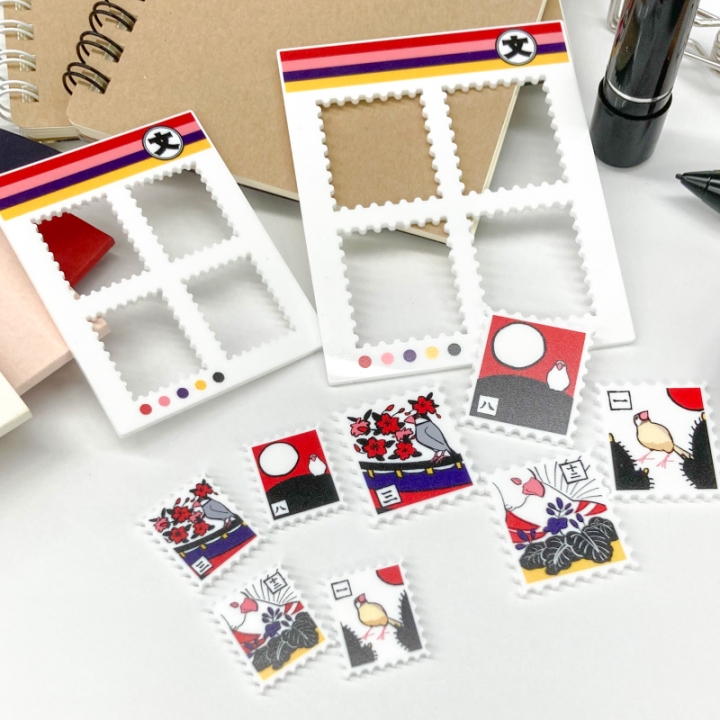 切手風アクリルシート