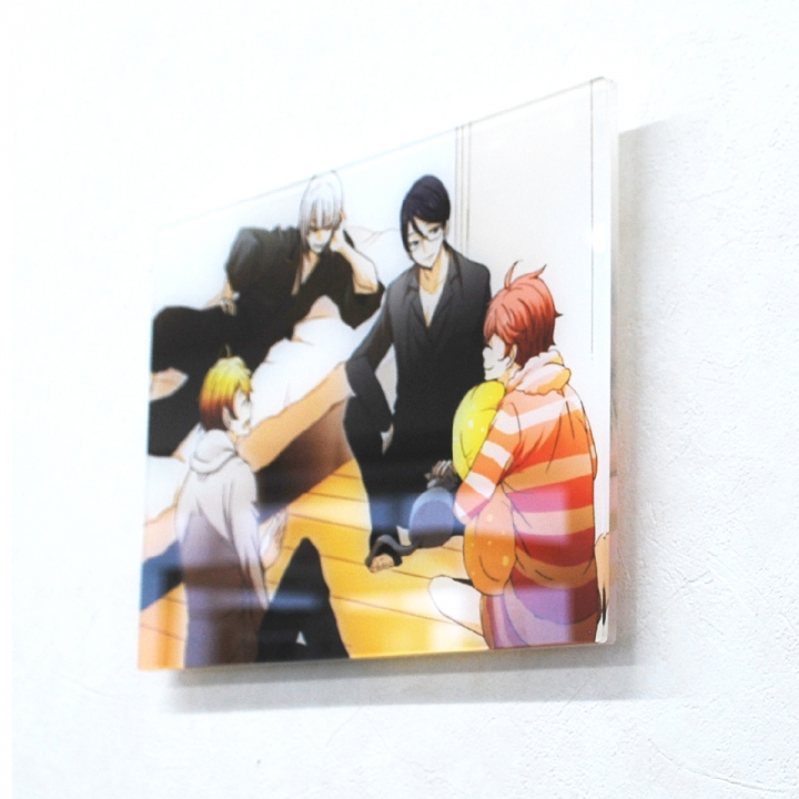 壁掛けアクリルフォトパネル