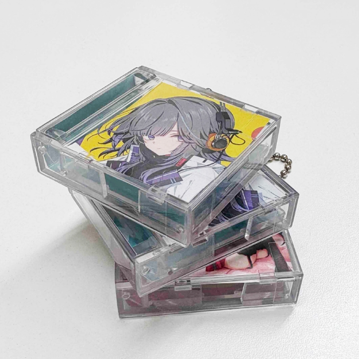 ボールチェーン付ミニCDケース