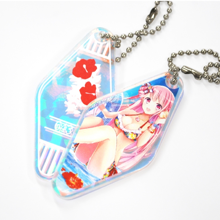 オーロラプリズムキーホルダー