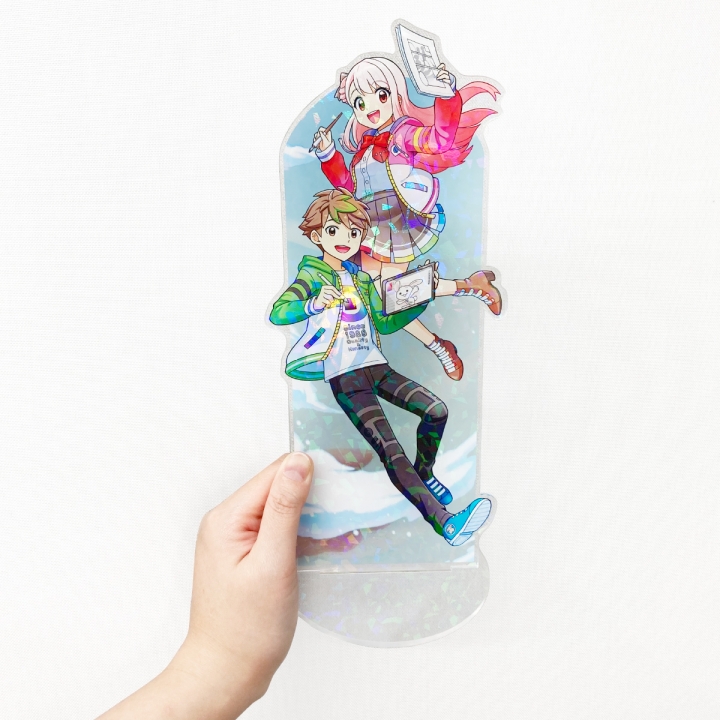 ホログラムアクリルスタンド