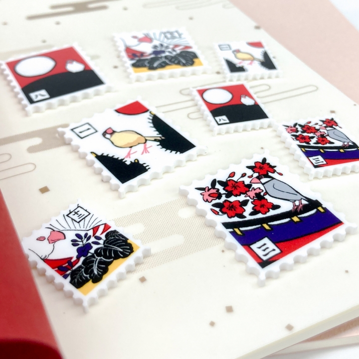 切手風アクリルシート