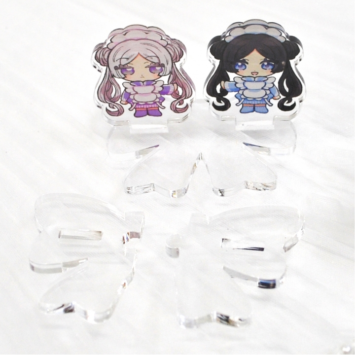 ペアアクリルスタンド（台座印刷なし）