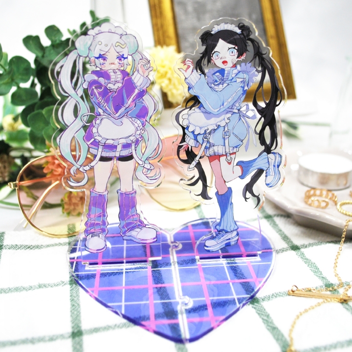ペアアクリルスタンド（台座印刷なし）