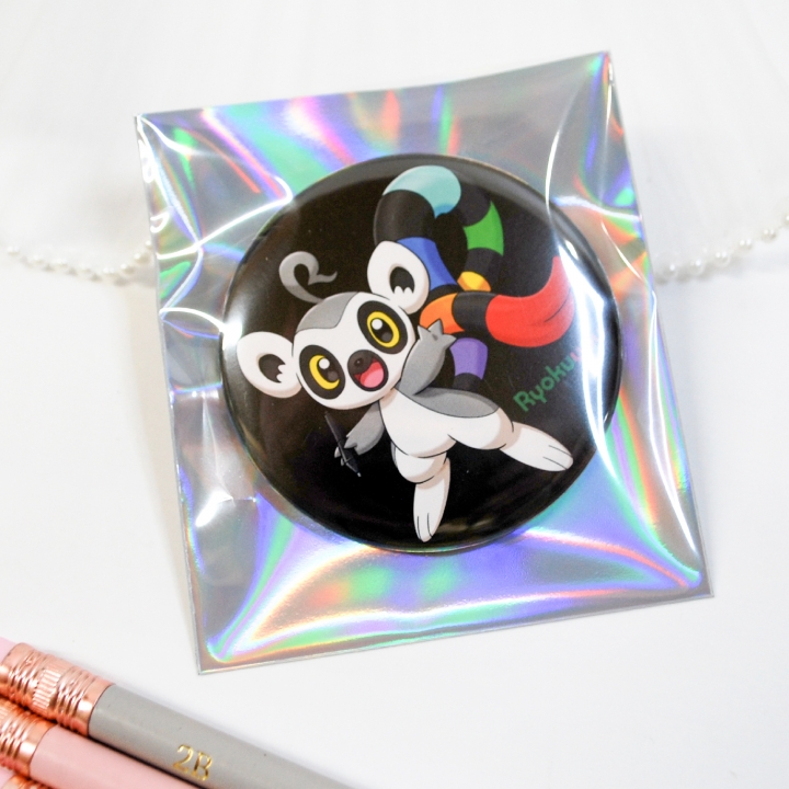 片面オーロラのり付き袋