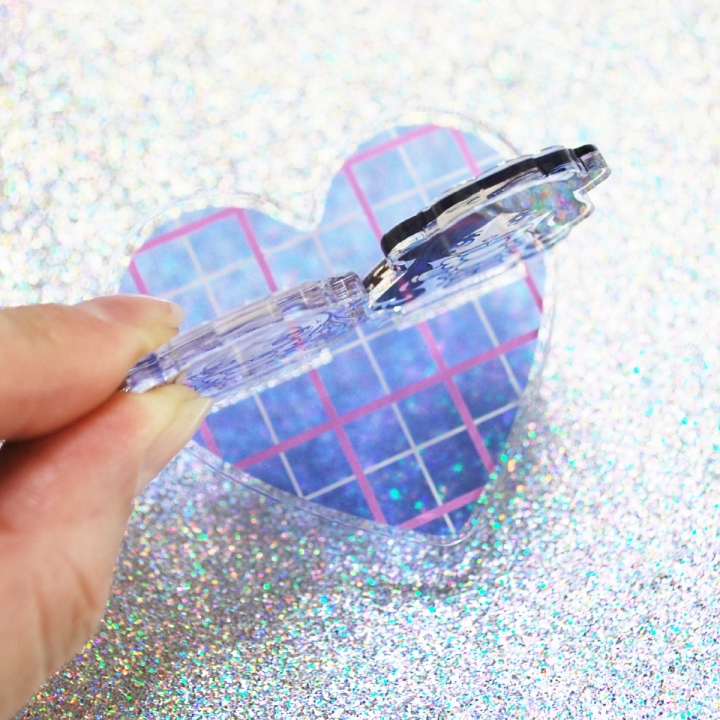 ペアアクリルスタンド（台座印刷あり）