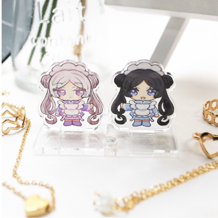 ペアアクリルスタンド（台座印刷なし）