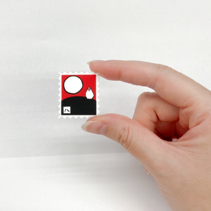 切手風アクリルシート