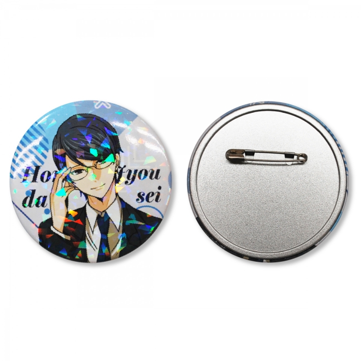 ホログラムPP缶バッジ76mm