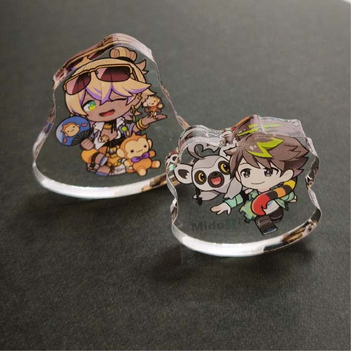 ゆらゆらアクリルブロックスタンド