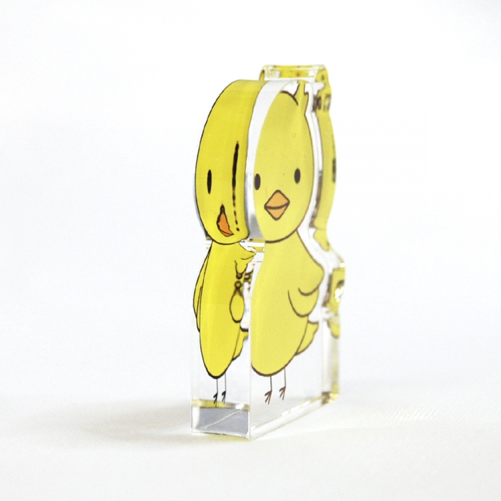 ダイカットアクリルブロックミニ