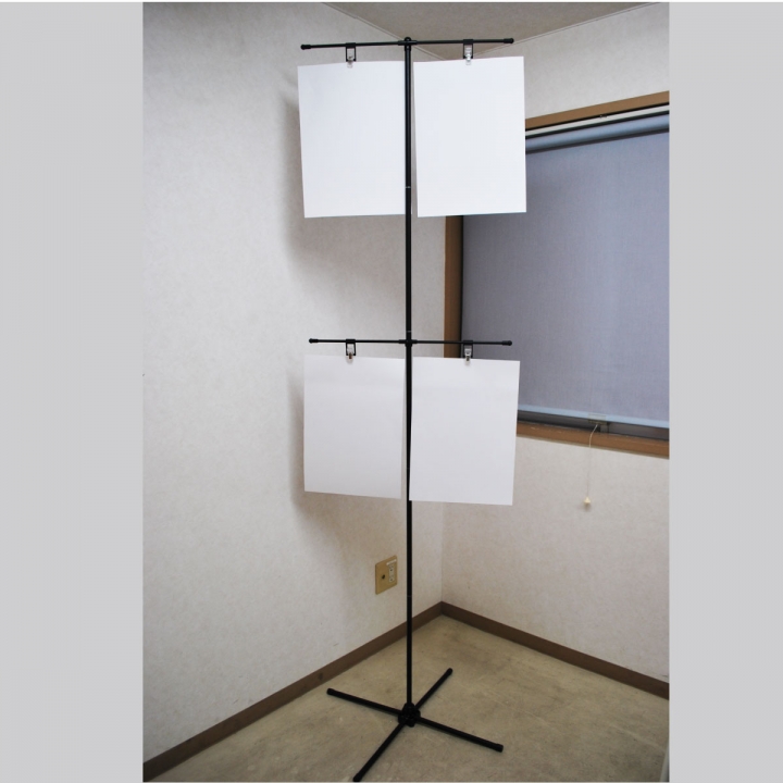 収納袋付ポスタースタンド