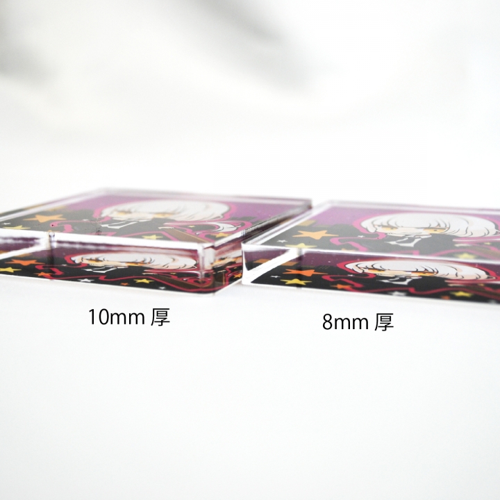 ダイカットアクリルブロックミニ