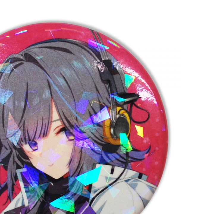 ホログラムPP缶バッジ44mm