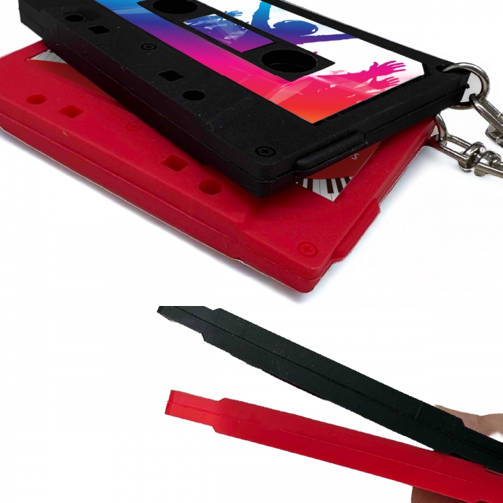 ミニカセットテープキーホルダー