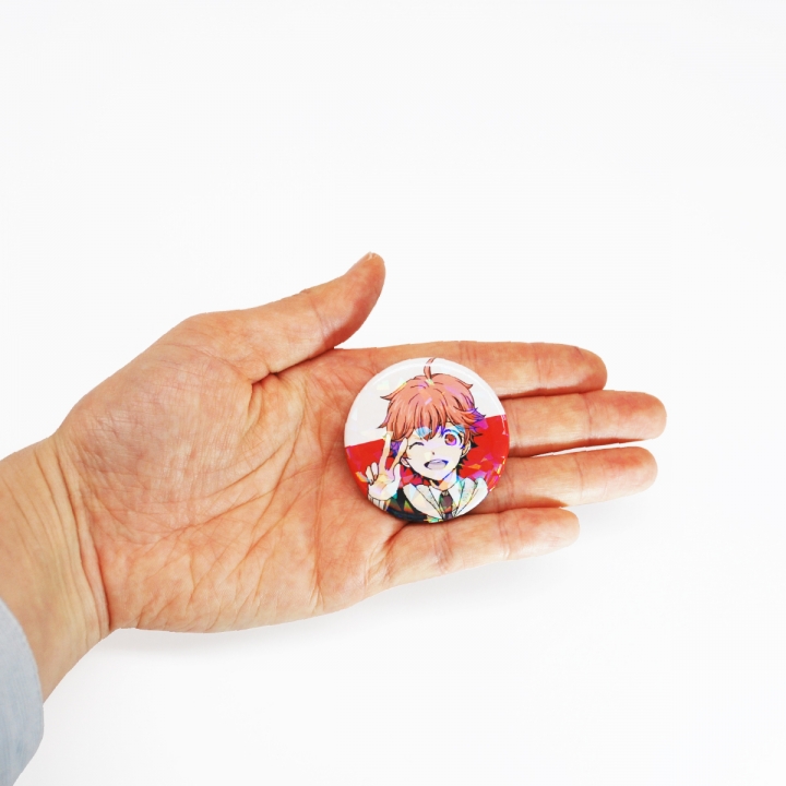 ホログラムPP缶バッジ44mm
