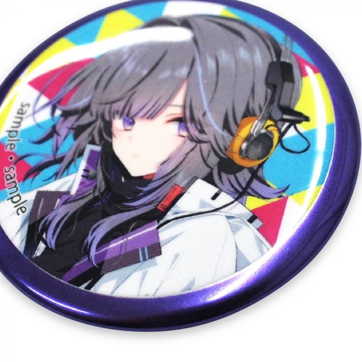 マイラーリング風缶バッジ44mm