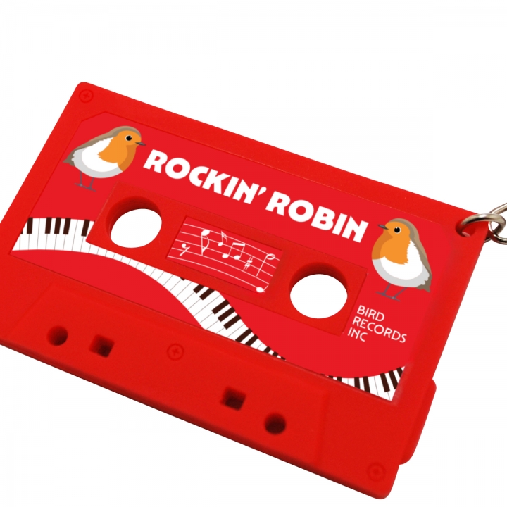 ミニカセットテープキーホルダー