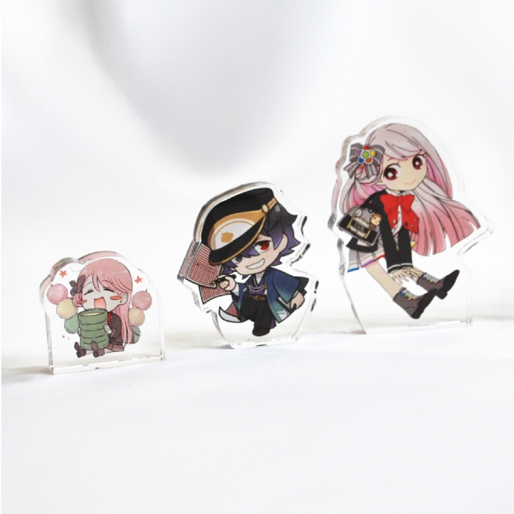 ダイカットアクリルブロックミニ