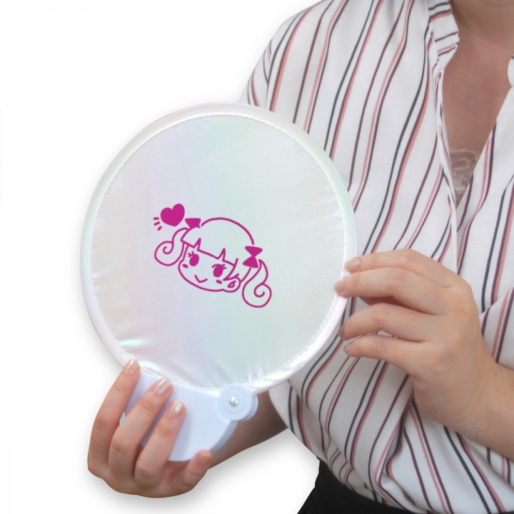 オーロラくるくるポケットファン