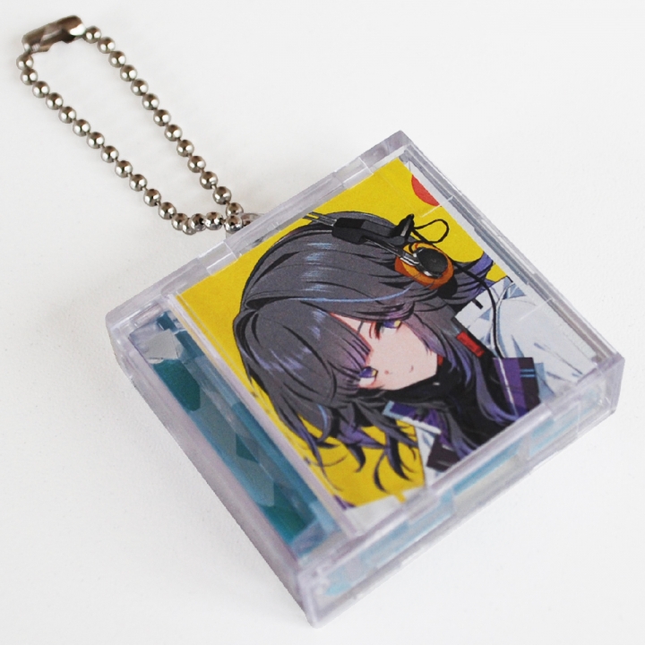 ボールチェーン付ミニCDケース