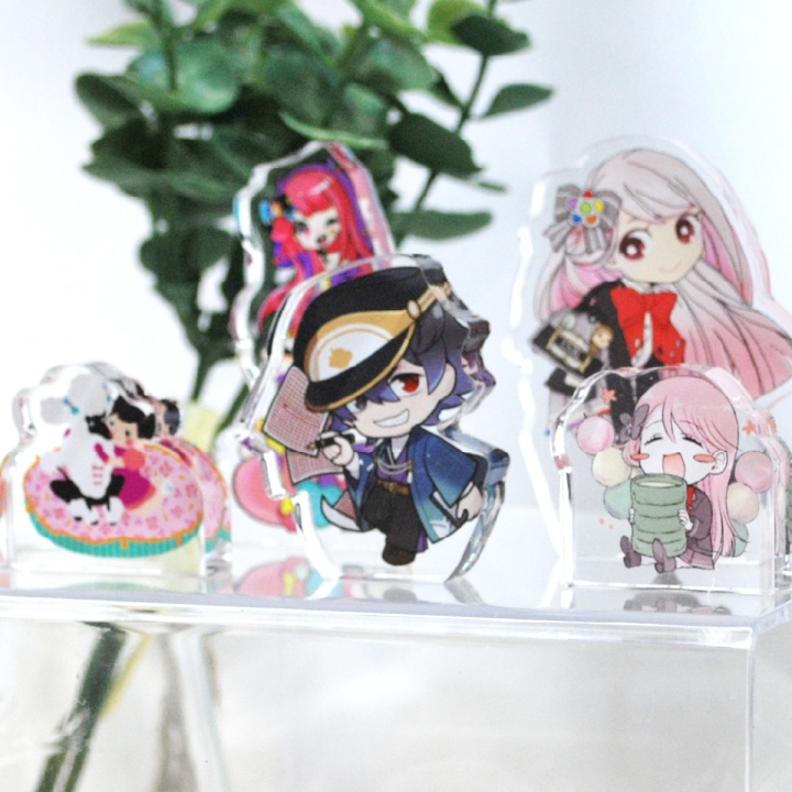 ダイカットアクリルブロックミニ