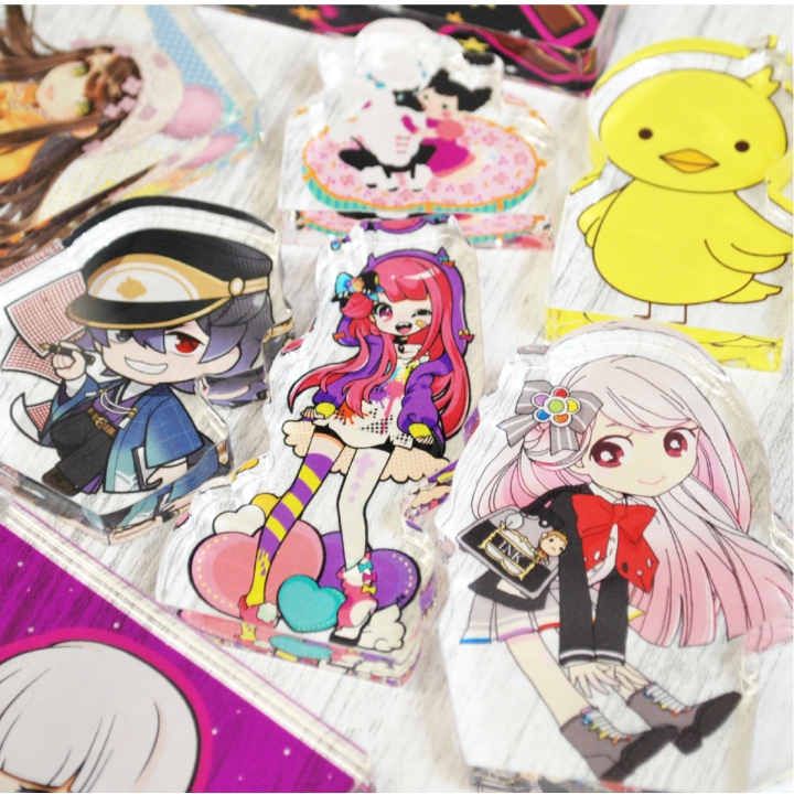 ダイカットアクリルブロックミニ