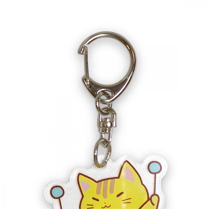 シンプルアクリルキーホルダー