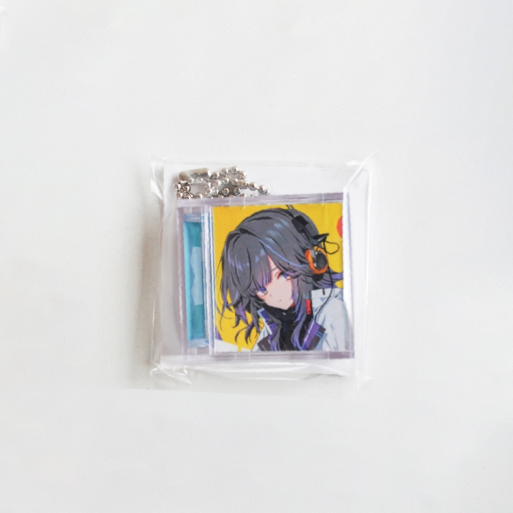 ボールチェーン付ミニCDケース