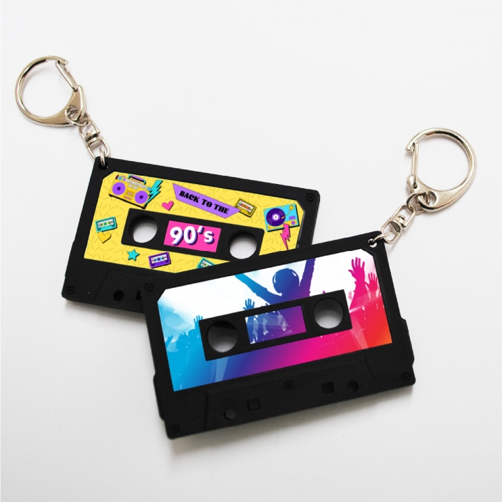 ミニカセットテープキーホルダー