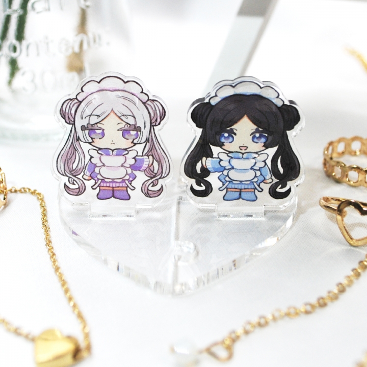 ペアアクリルスタンド（台座印刷なし）