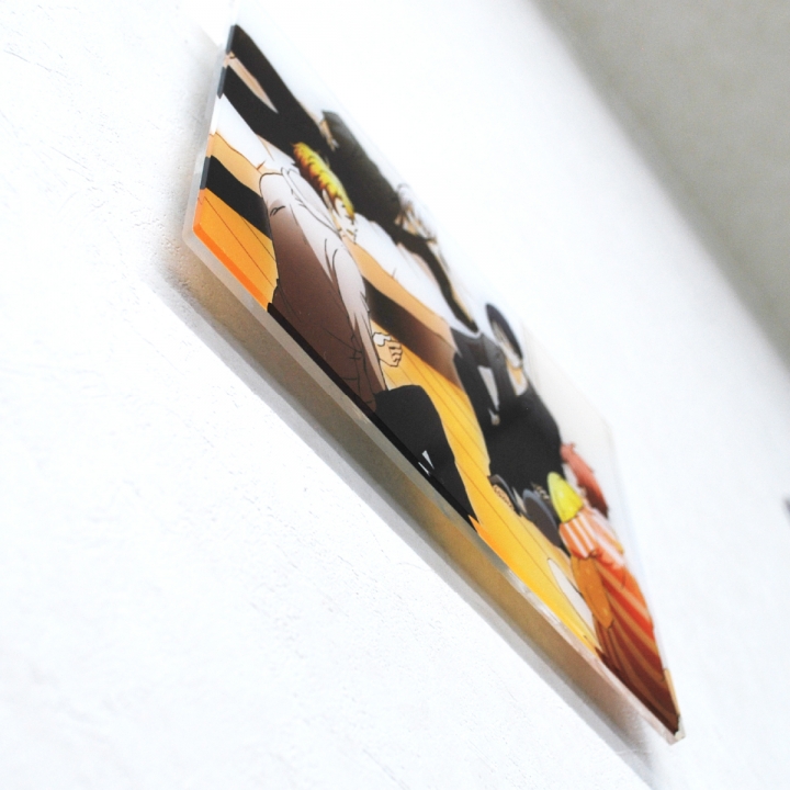 壁掛けアクリルフォトパネル