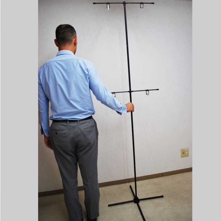 収納袋付ポスタースタンド