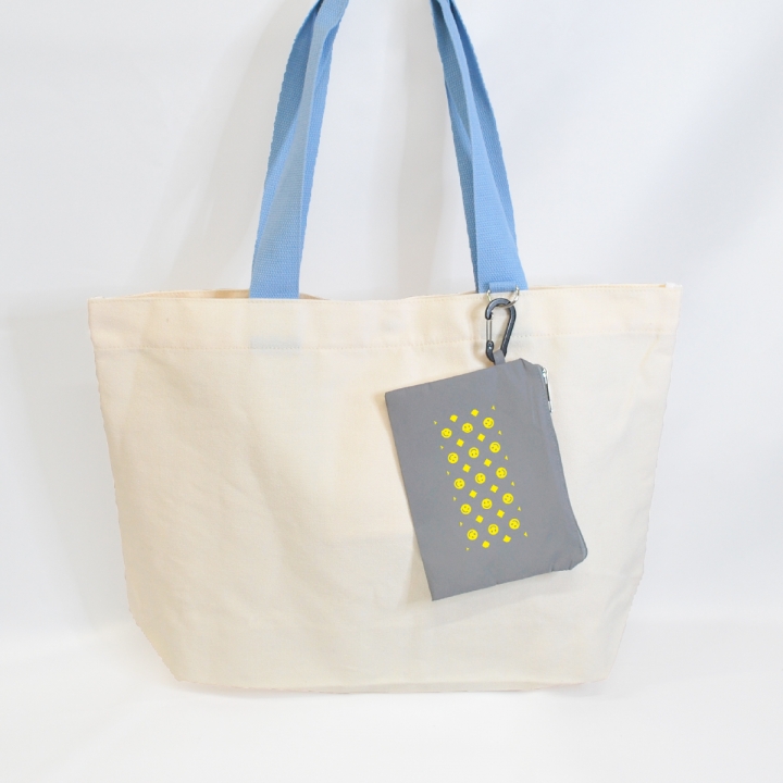 カラビナ付リフレクターポーチM