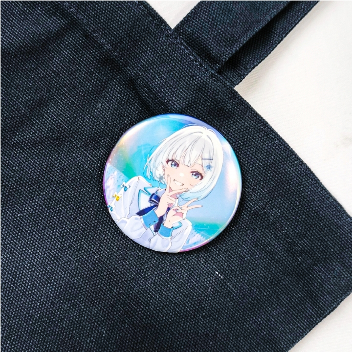 オーロラ缶バッジ57mm