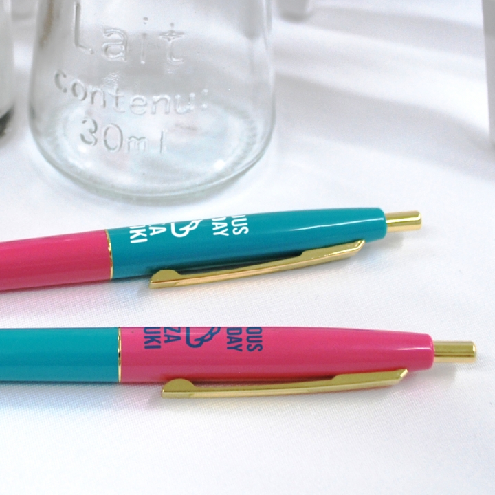 軸色組合せバイカラーボールペン