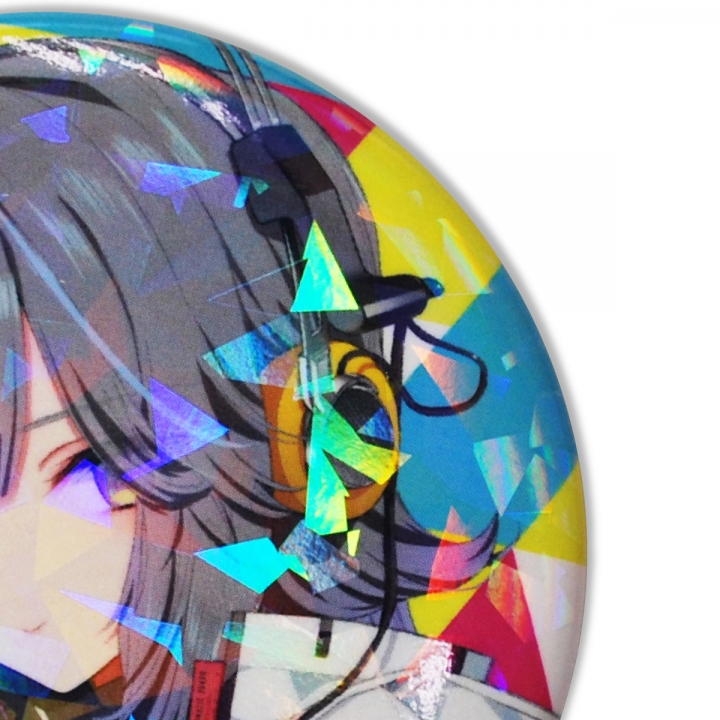 ホログラムPP缶バッジ57mm
